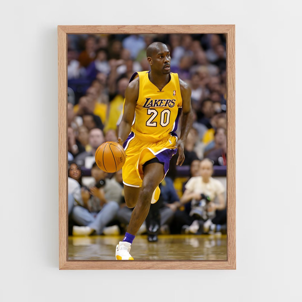 Poster Gary payton – affiche Basketball (vue 4)